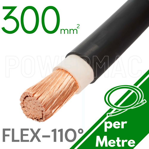 300mm Black Flexible Copper 110°C SDI