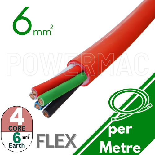 6mm 4C+6E Thermoflex Fire Rated Cable