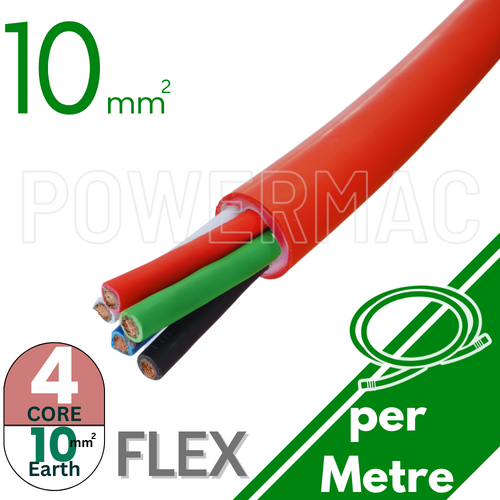 10mm 4C+10E Thermoflex Fire Rated Cable