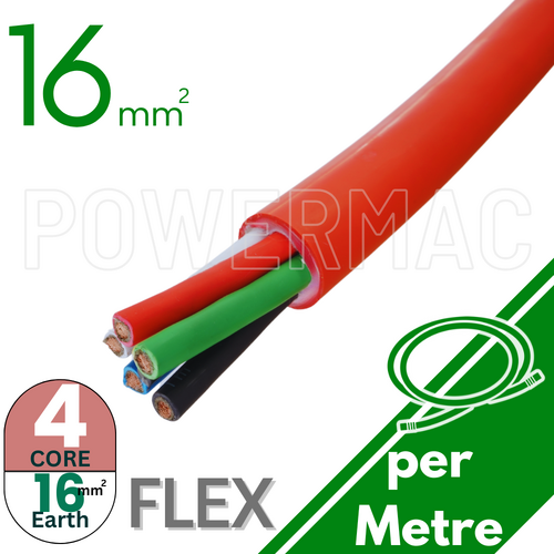 16mm 4C+16E Thermoflex Fire Rated Cable