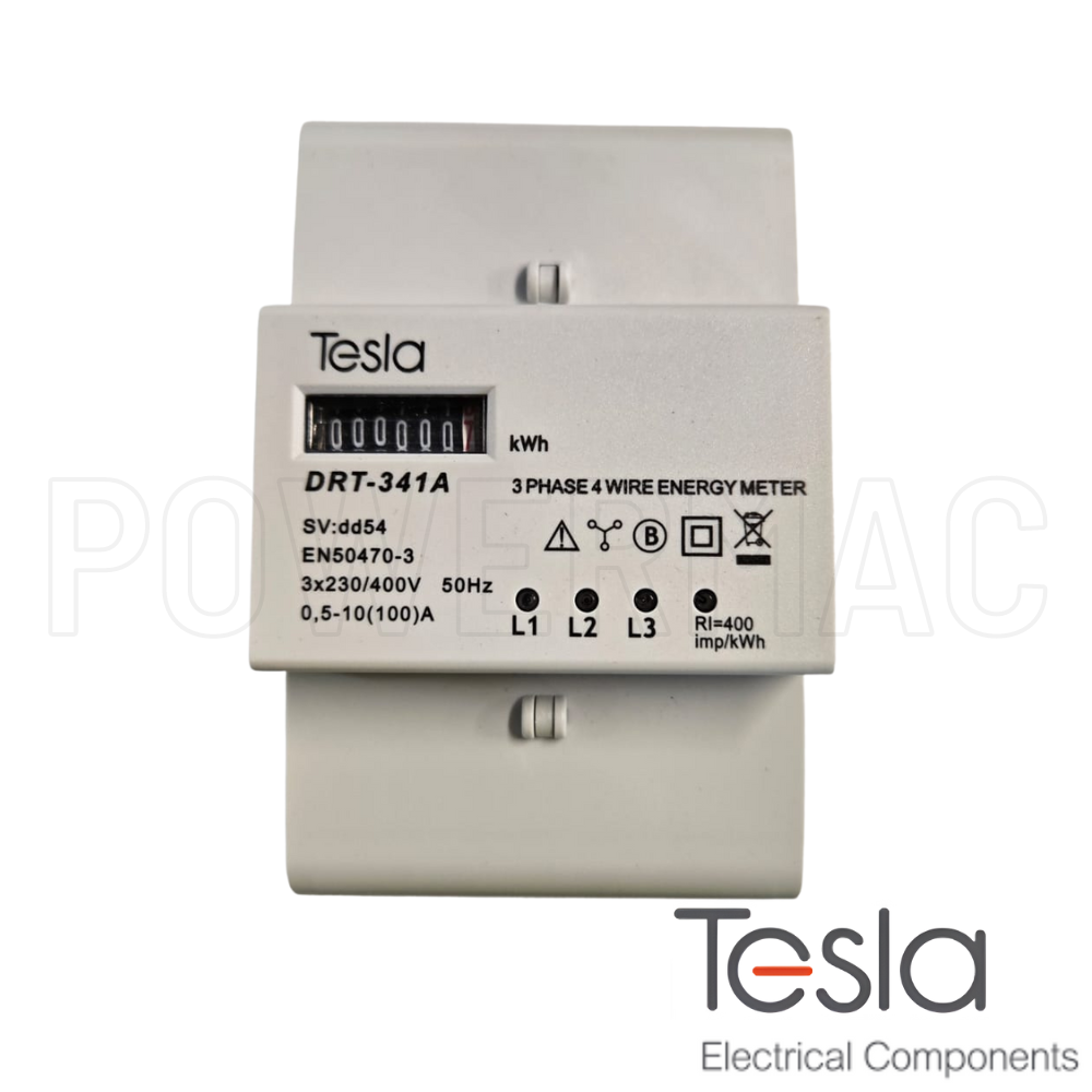 Analog Energy Meter 3 Phase 4 wire 10(100)A